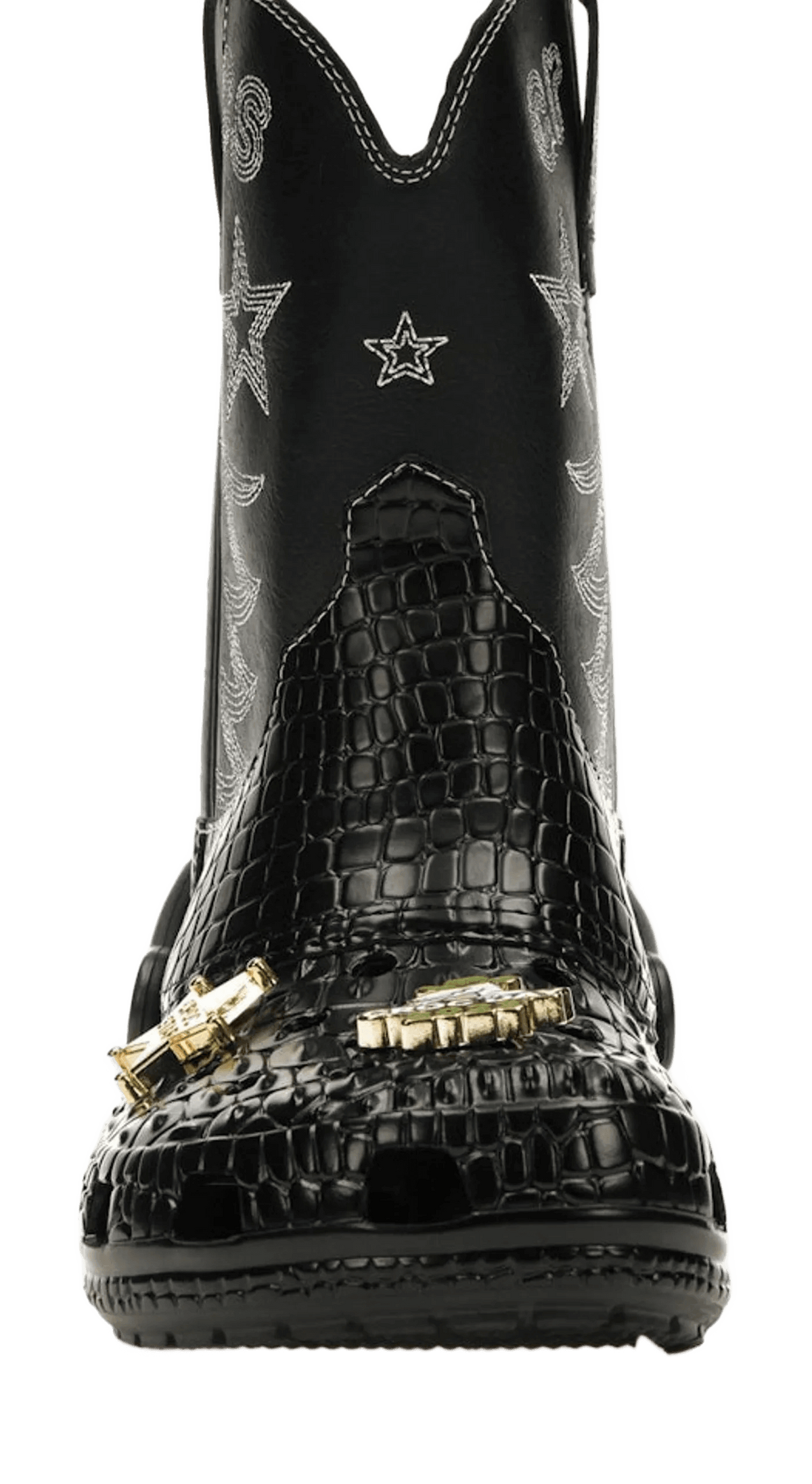 Crocs Classic Cowboy Boot Black - 208695-001