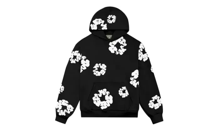 Denim Tears Denim Tears The Cotton Wreath Sweatshirt Black - DT-TCWSW-BLACK