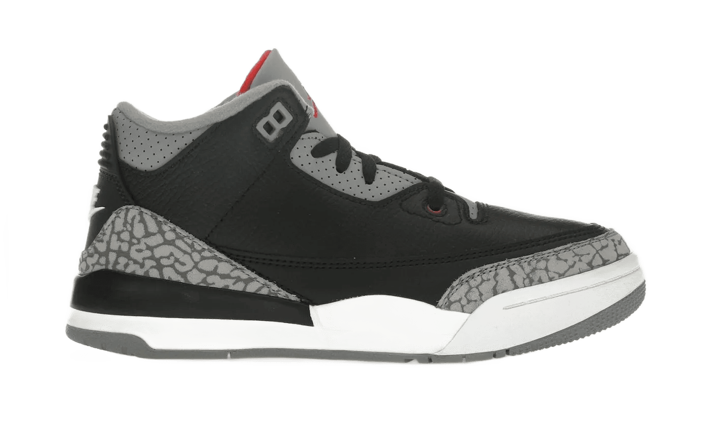 Air Jordan Air Jordan 3 Retro Black Cement (2024) (PS) - DM0966-010