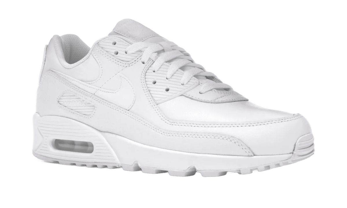 Nike Air Max 90 Leather Triple White - CZ5594-100