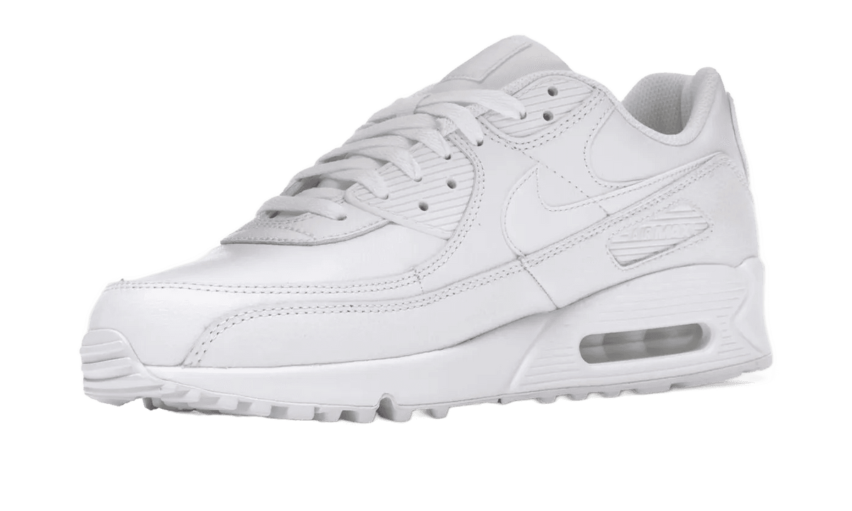 Nike Air Max 90 Leather Triple White - CZ5594-100