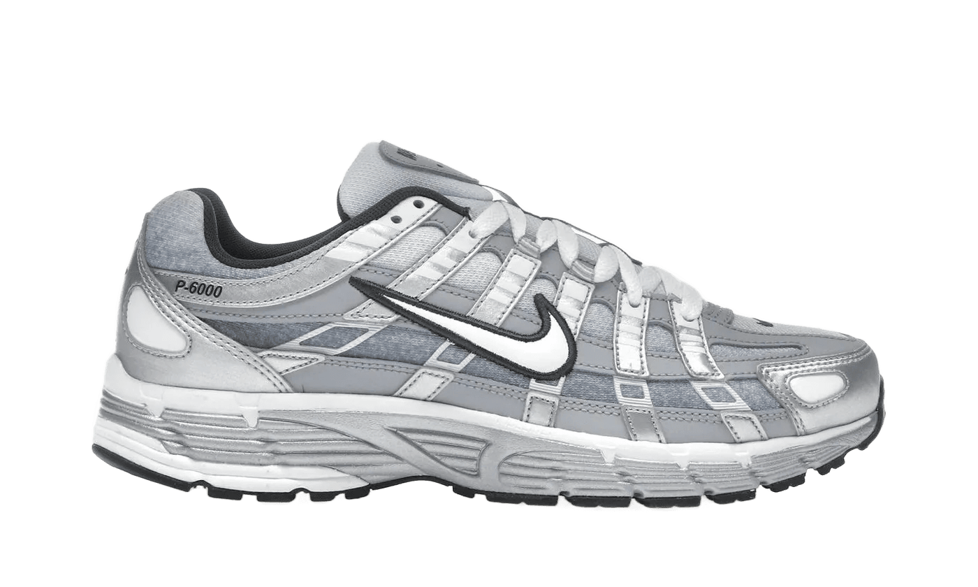 Nike P-6000 Metallic Silver Summit White-Wolf Grey - IH4465-095