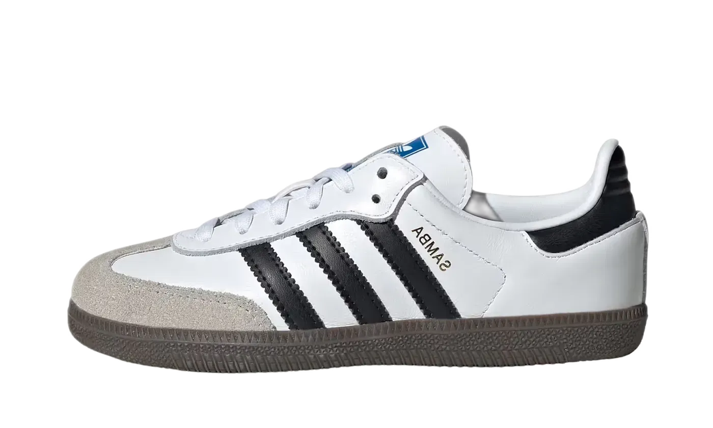 Adidas Samba OG Cloud White Core Black Gum (PS) - IE3677