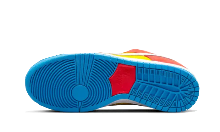 SB Dunk Low Pro Habanero Red (Bart Simpson) - BQ6817-602