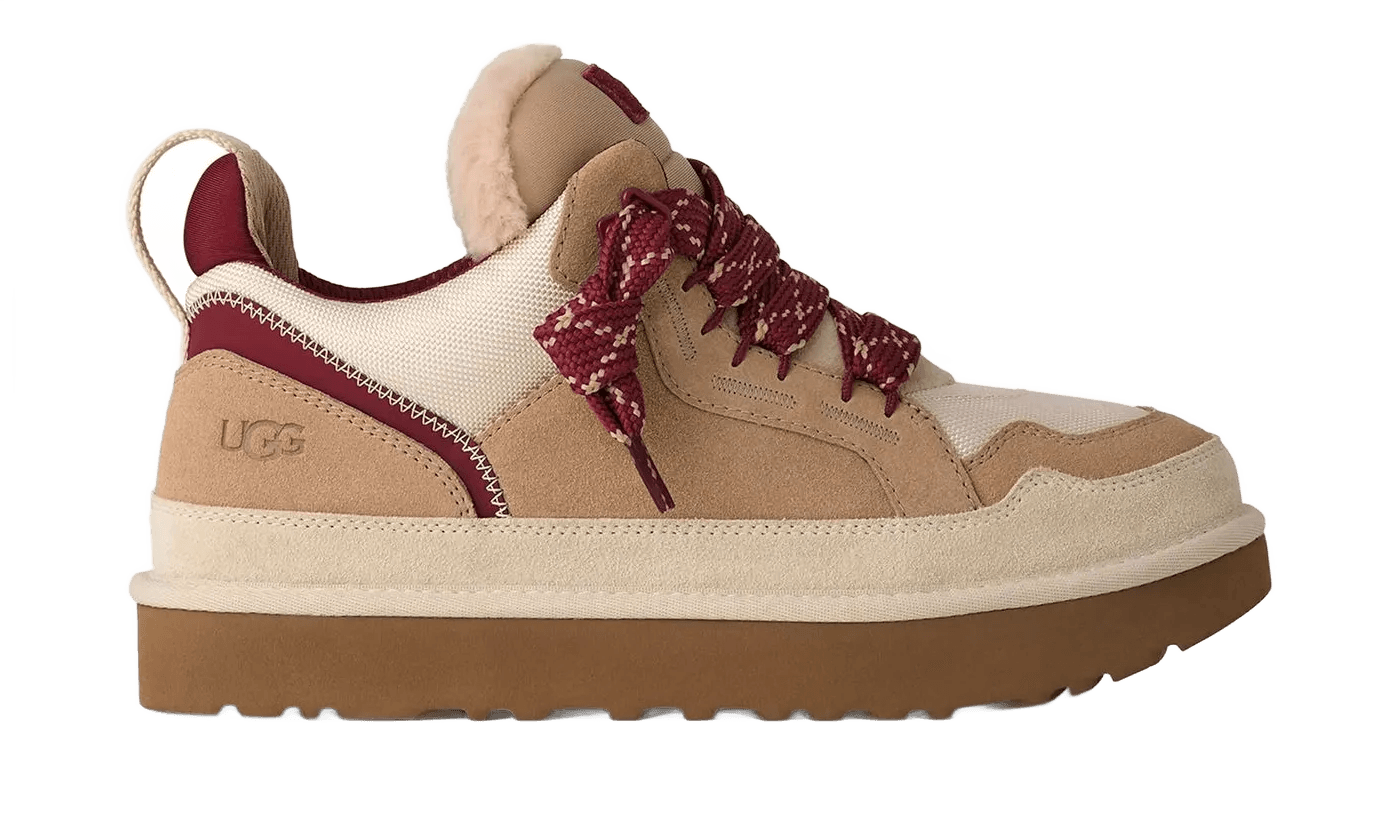 UGG Lowmel Driftwood Biking Red - 1170750-DWD
