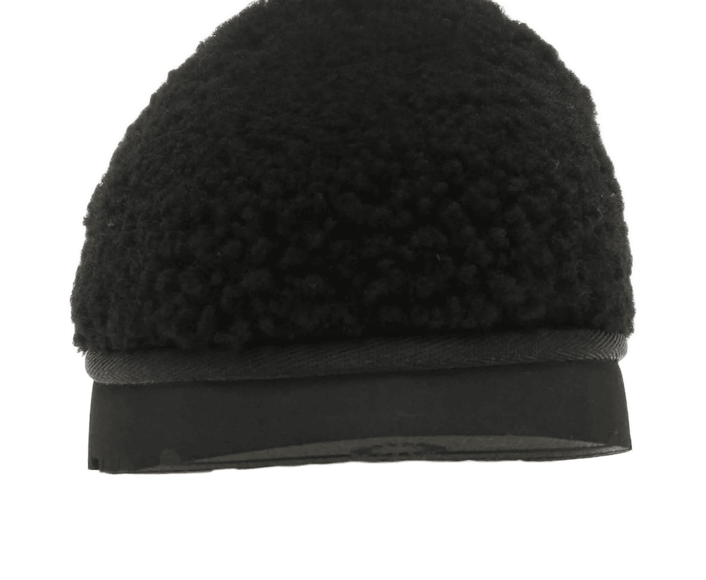 UGG Tasman Maxi Curly Slipper Black - 1158356-BLK