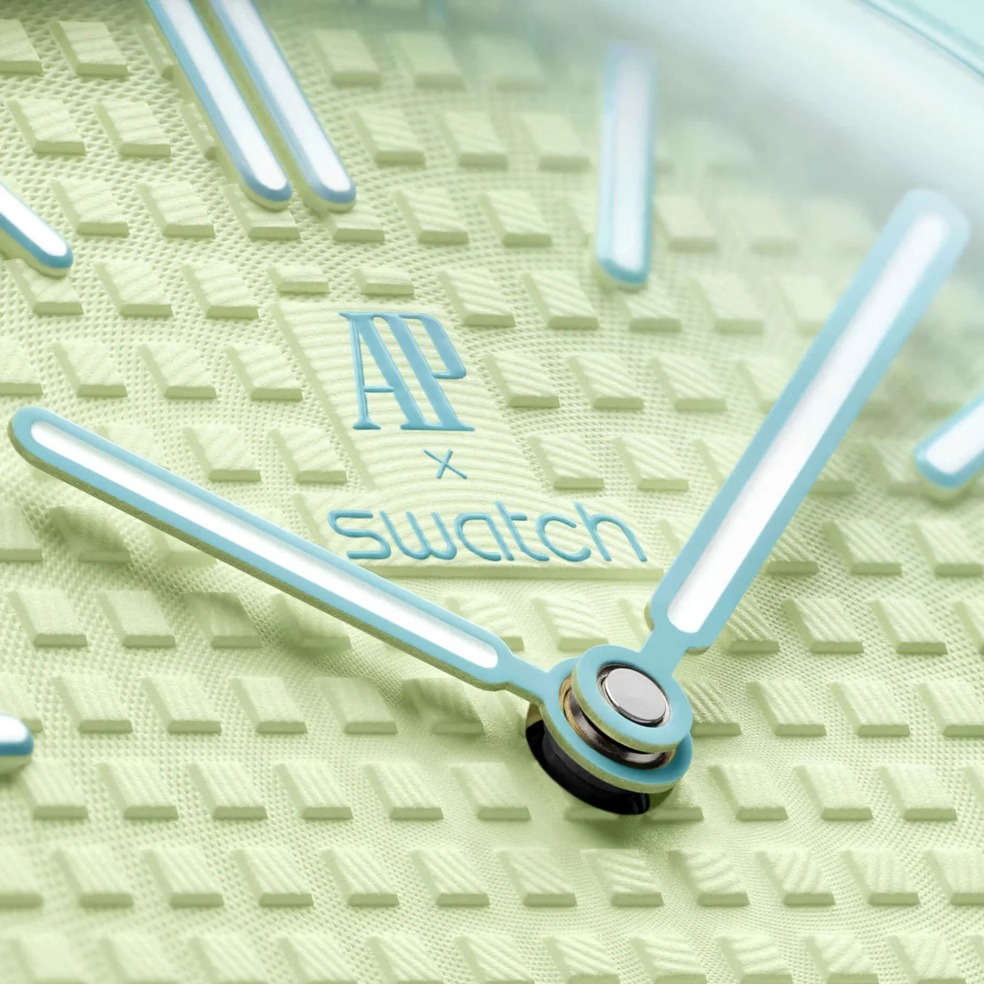 Swatch x AP Royal Pop Blaue Acht (Mintgrün)