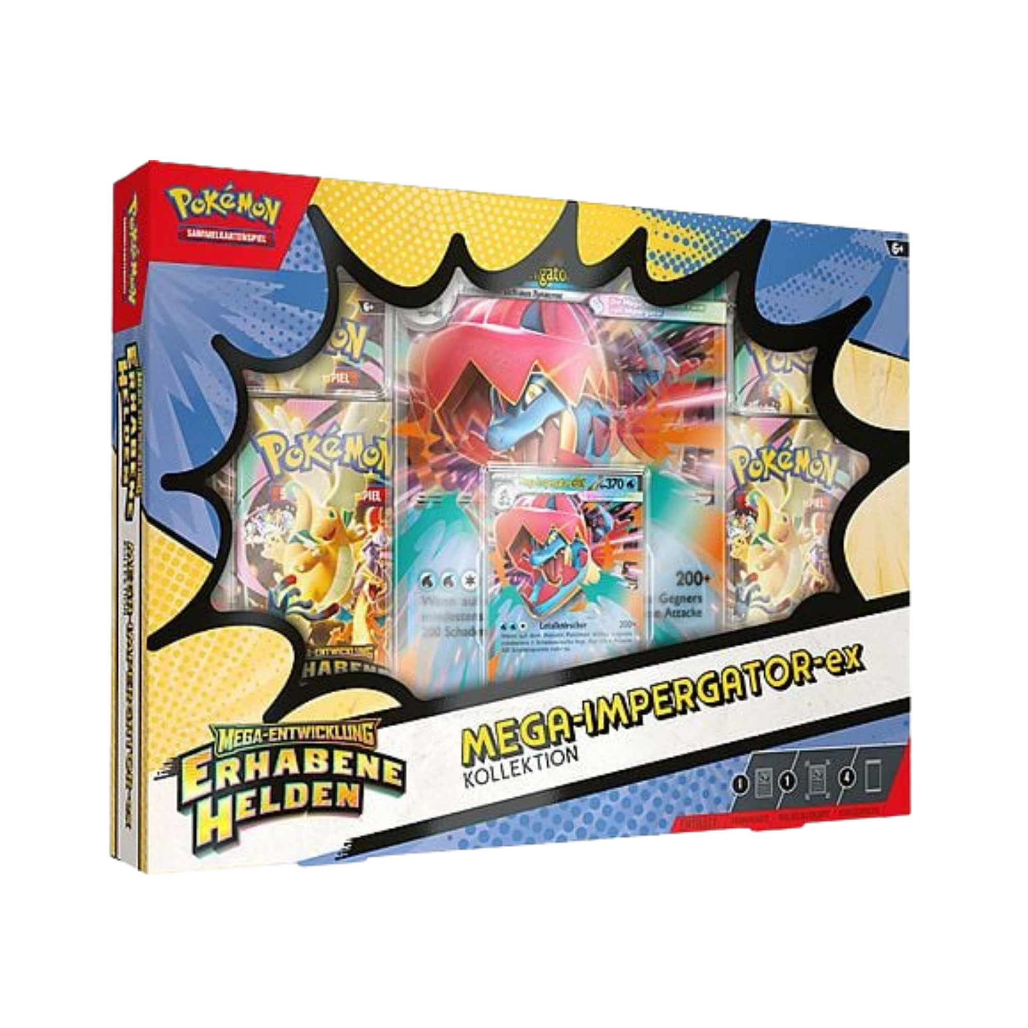 Pokémon Erhabene Helden Mega EX Kollektion