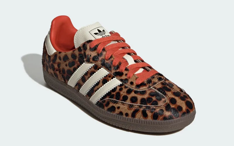 Adidas Samba OG Preloved Red Leopard