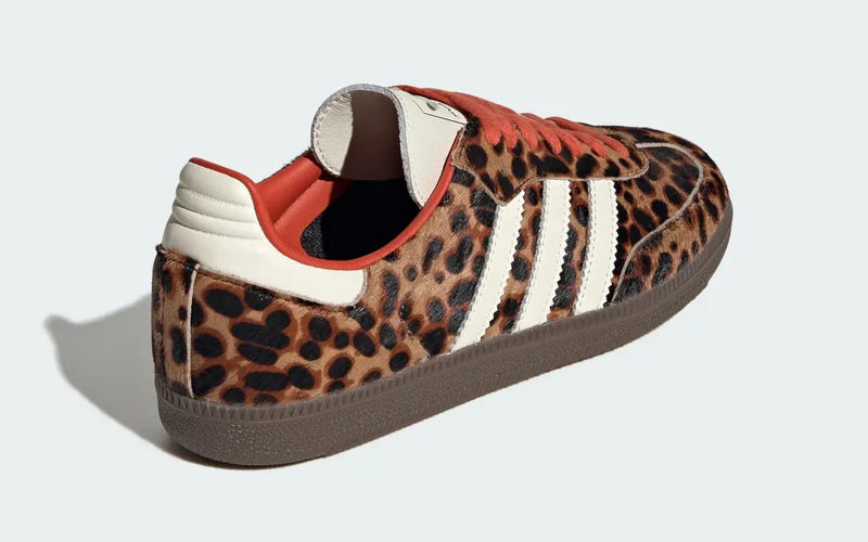 Adidas Samba OG Preloved Red Leopard