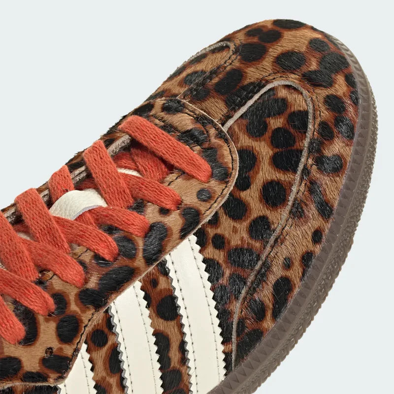 Adidas Samba OG Preloved Red Leopard
