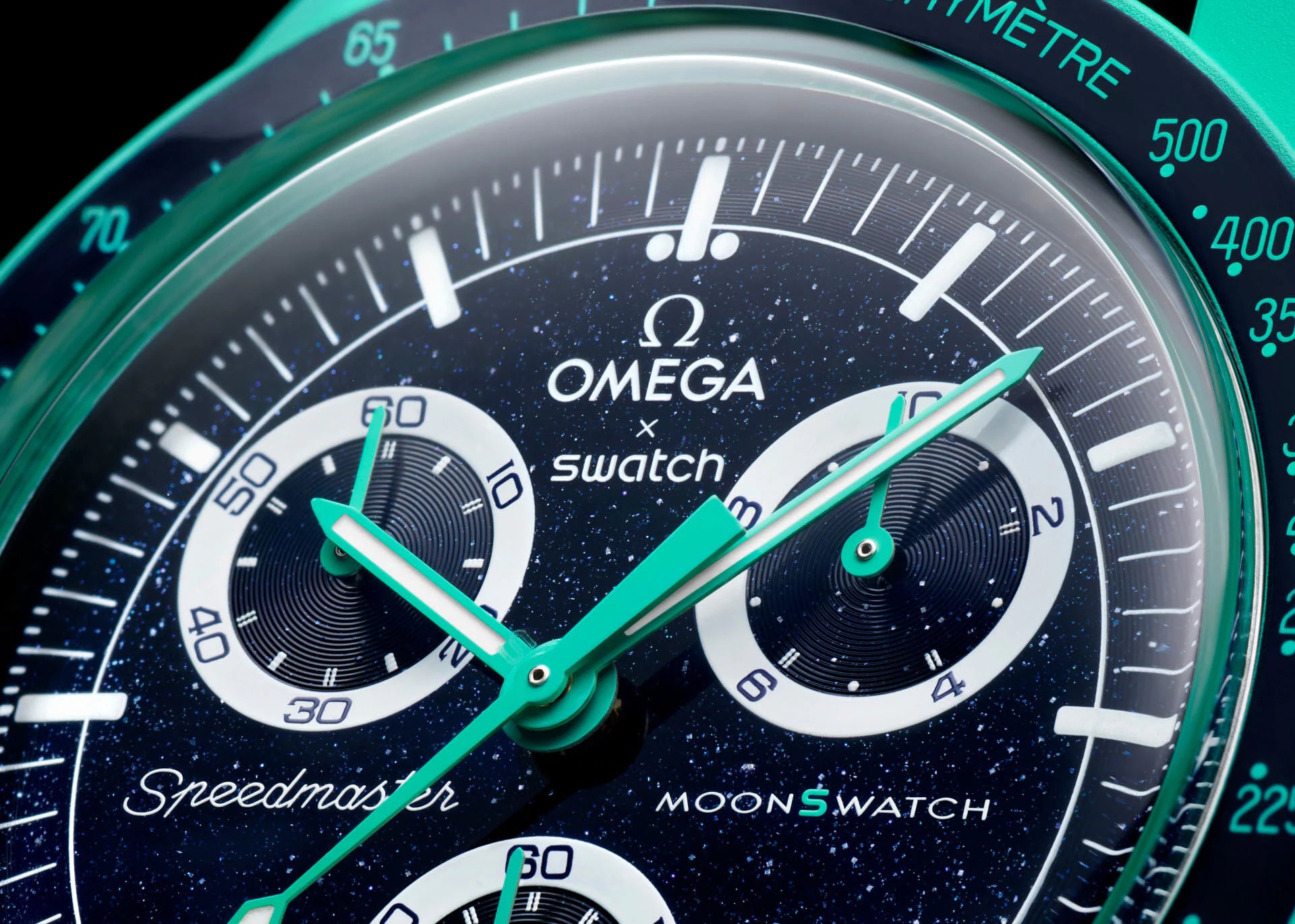 Swatch x Omega Moonswatch Mission On Earth Polar Lights