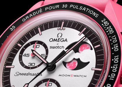 Swatch x Omega Moonswatch Mission To The Pink Moonphase