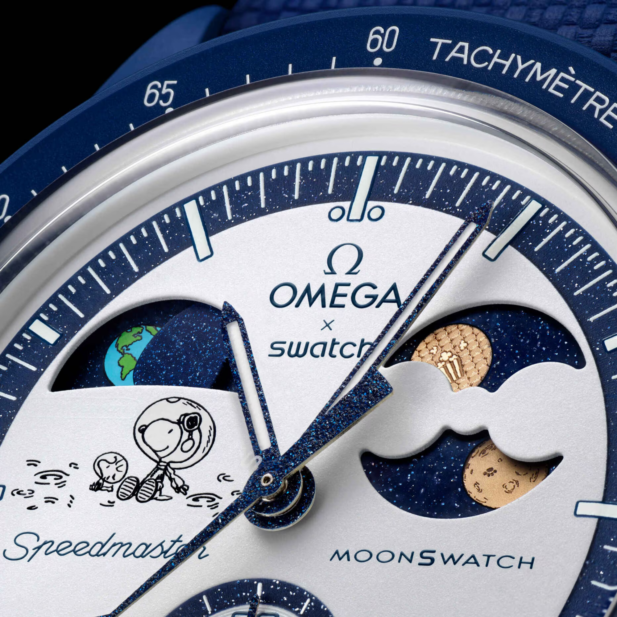 Swatch x Omega Moonswatch Mission To Earthphase Moonshine Gold (Popcorn)