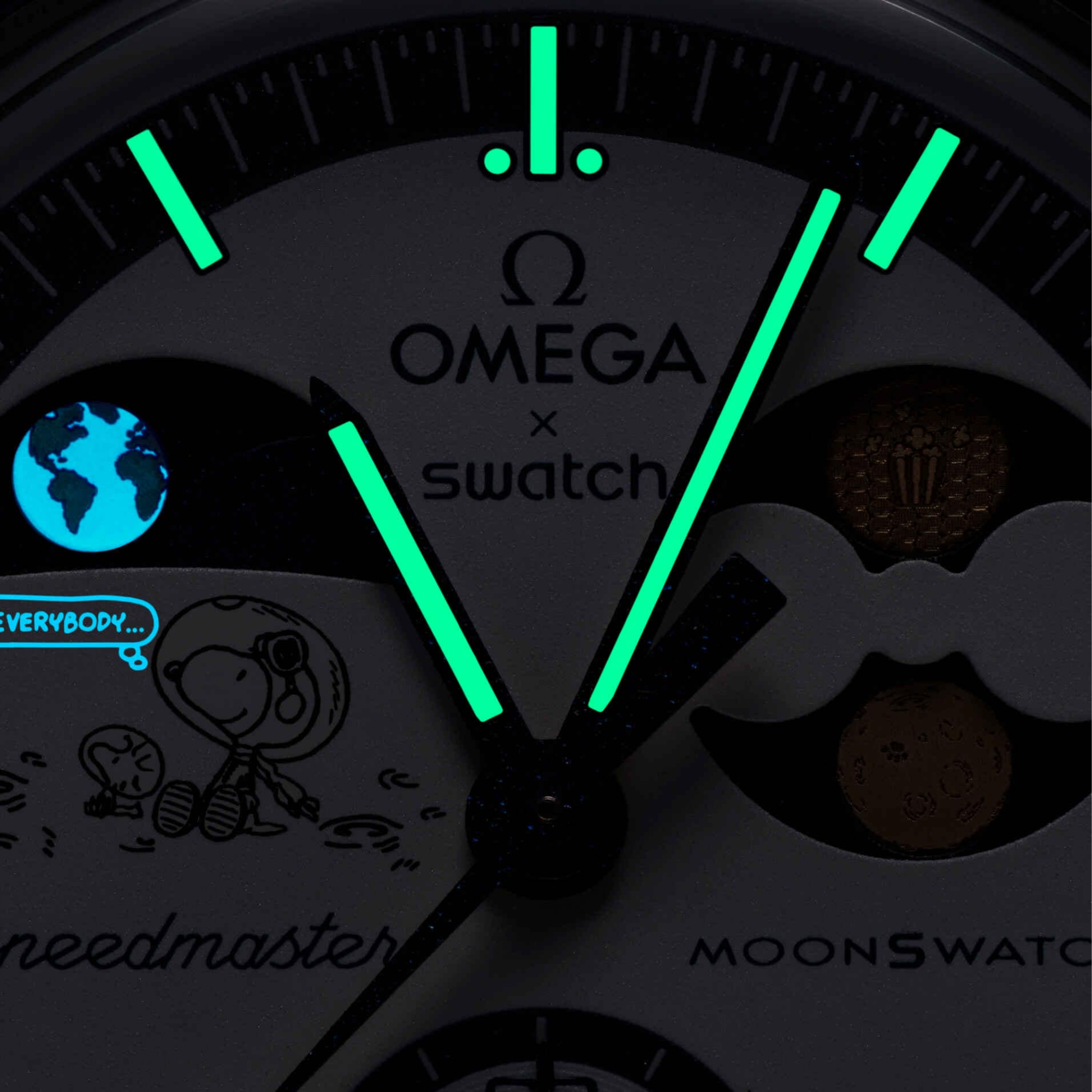 Swatch x Omega Moonswatch Mission To Earthphase Moonshine Gold (Popcorn)