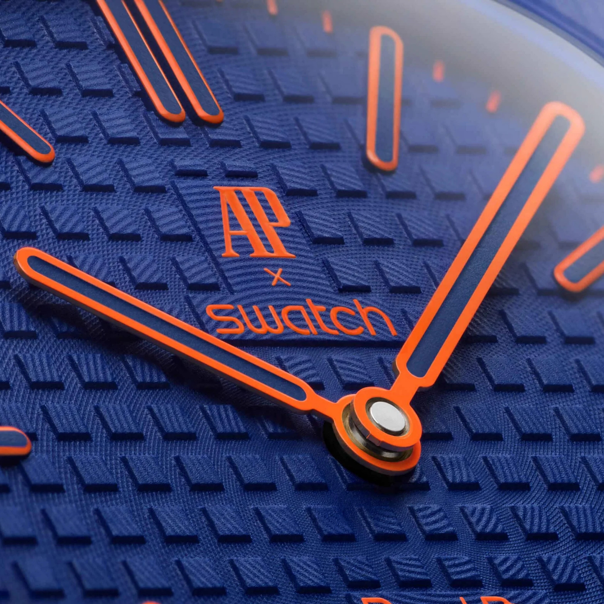 Swatch x AP Royal Pop Orenji Hachi (Marineblau)