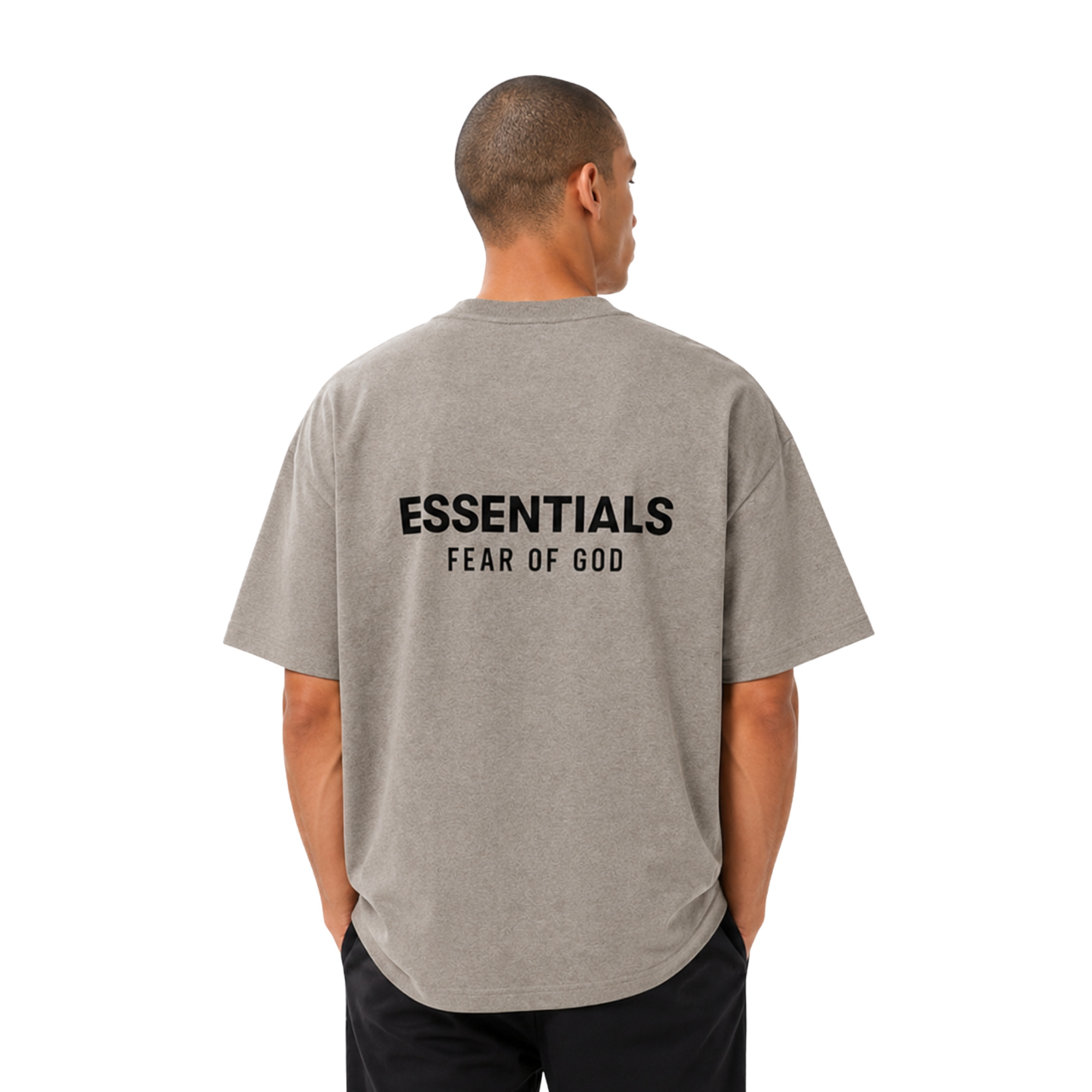 Fear Of God Essentials T-Shirt Homestead Heather SS25