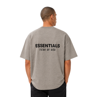 Fear Of God Essentials T-Shirt Homestead Heather SS25