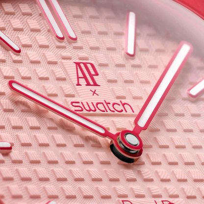 Swatch x AP Royal Pop Otto Rosso (Rot/Pink)