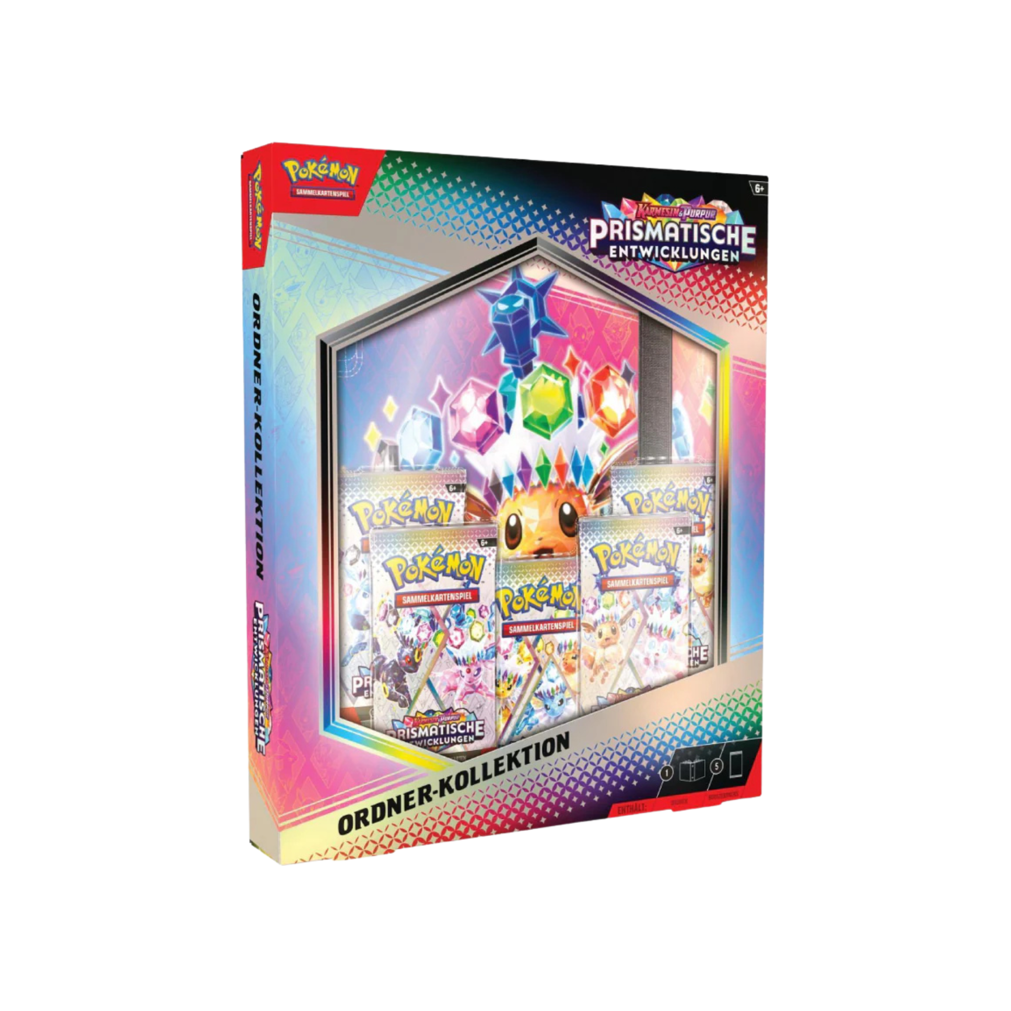 Pokémon Prismatische Entwicklungen Ordner Kollektion