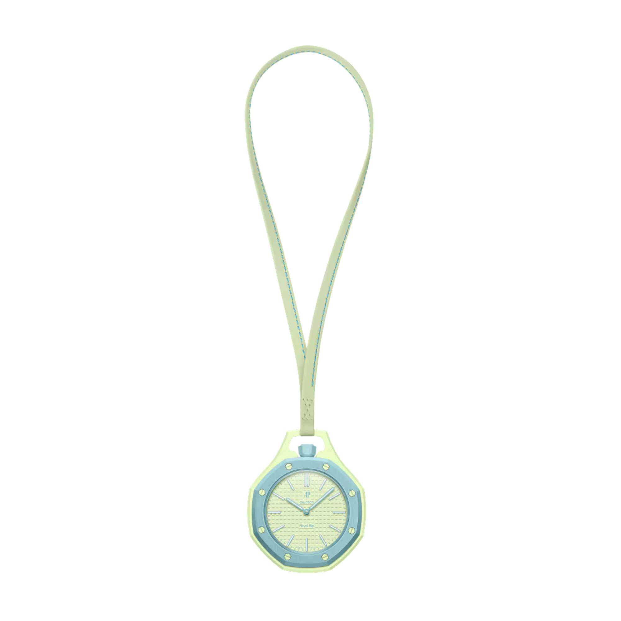 Swatch x AP Royal Pop Blaue Acht (Mintgrün)