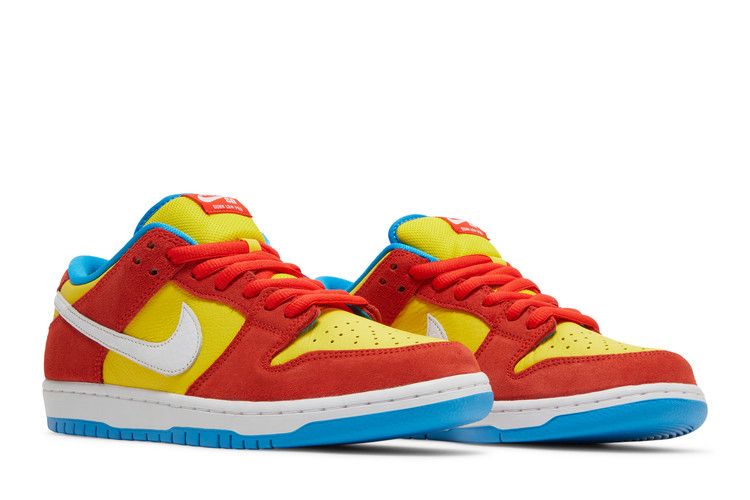 SB Dunk Low Pro Habanero Red (Bart Simpson) - BQ6817-602