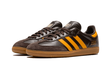 Adidas Adidas Samba OG Dark Brown Yellow - IG6174