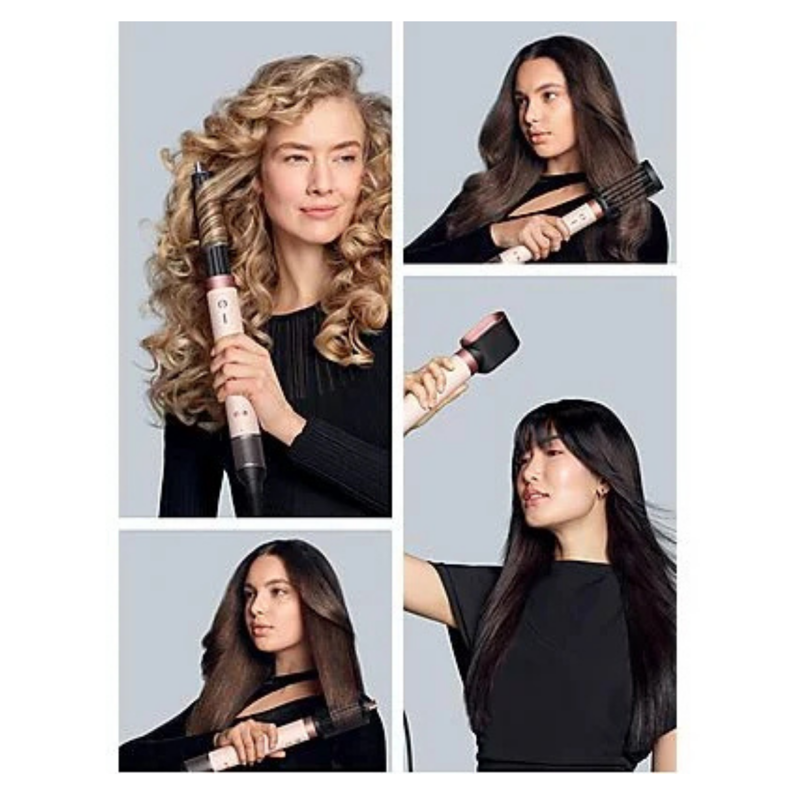 Dyson Airwrap Co-anda2x™ Multi-Haarstyler und -trockner – Straight+Wavy (Ceramic Pink/Roségold)