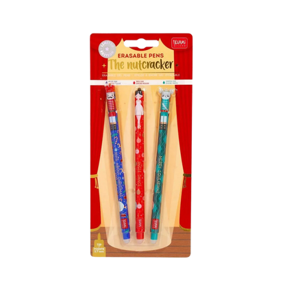 Legami "The Nutcracker" Stifte 3er-Set Weihnachten Gelstifte