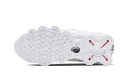 Nike Nike Shox TL White Metallic Silver Max Orange - AR3566-100 / AV3595-100