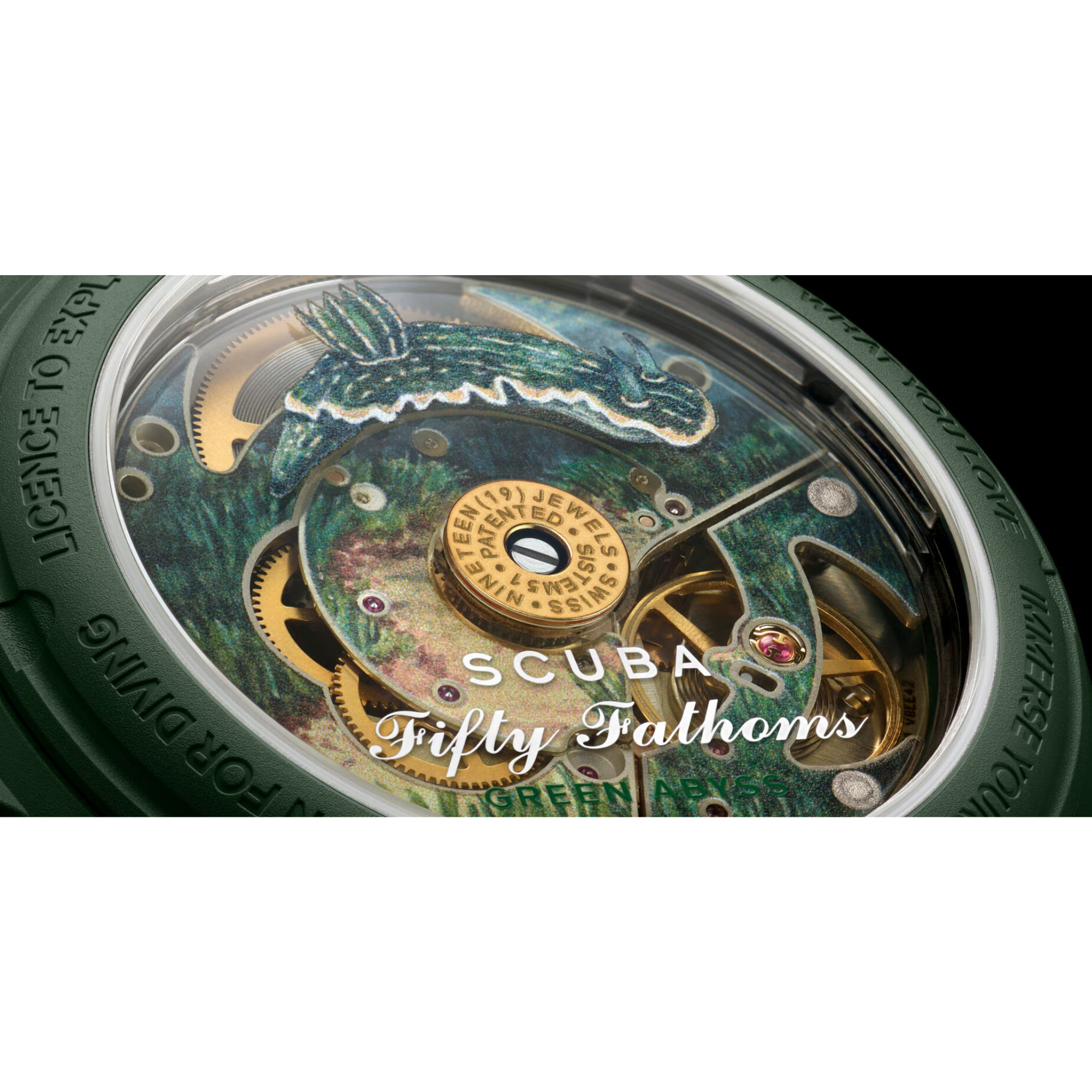 Blancpain x Swatch Scuba Fifty Fathoms Green Abyss