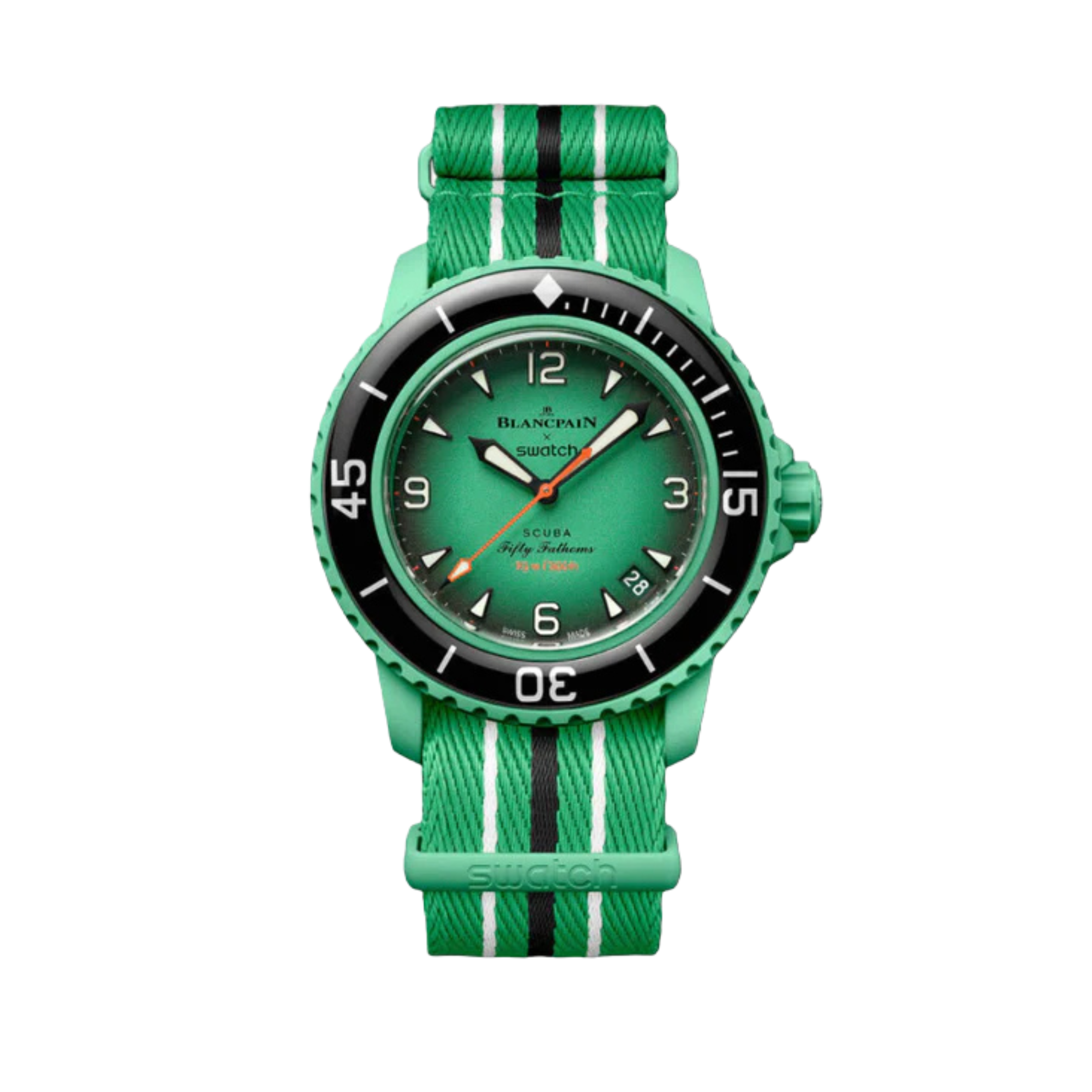 Blancpain x Swatch Scuba Fifty Fathoms Indian Ocean SO35I100