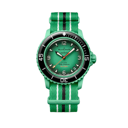 Blancpain x Swatch Scuba Fifty Fathoms Indian Ocean SO35I100