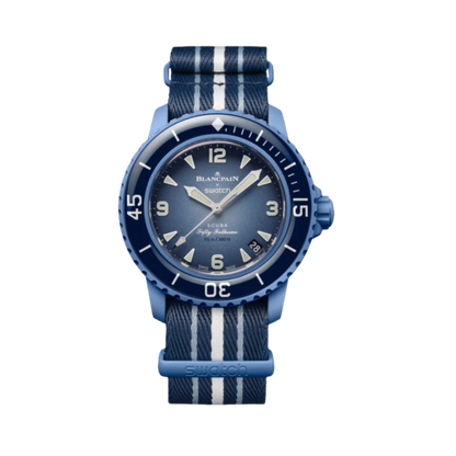 Blancpain x Swatch Scuba Fifty Fathoms Atlantic Ocean SO35A100