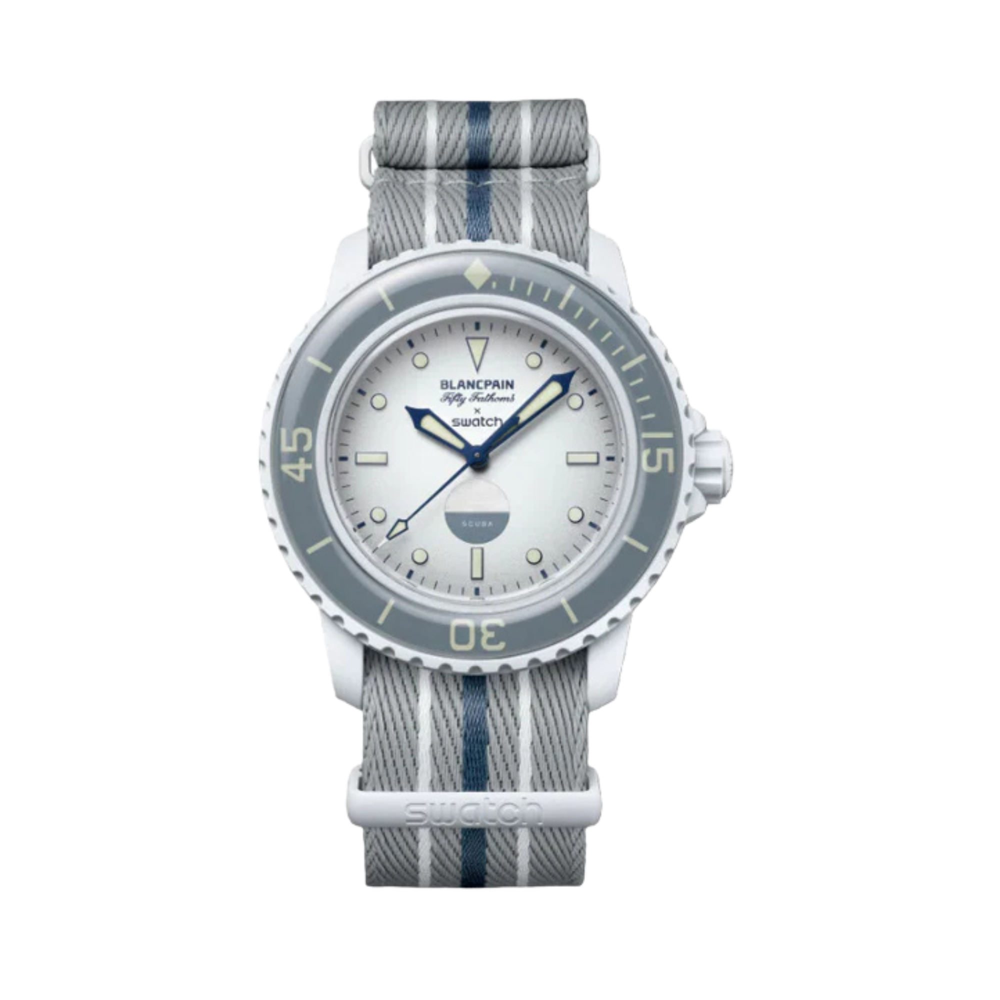 Blancpain x Swatch Scuba Fifty Fathoms Antarctic Ocean SO35S100