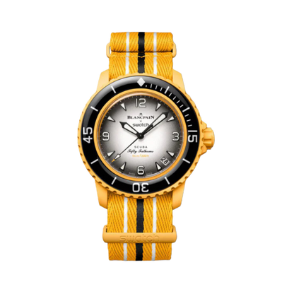 Blancpain x Swatch Scuba Fifty Fathoms Pacific Ocean SO35P100