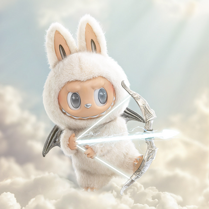 Pop Mart Labubu The Monsters Zimomo Angel In Clouds Figur