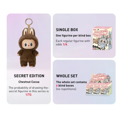 Pop Mart Labubu The Monsters Exciting Macaron Vinyl Plush Mystery Box