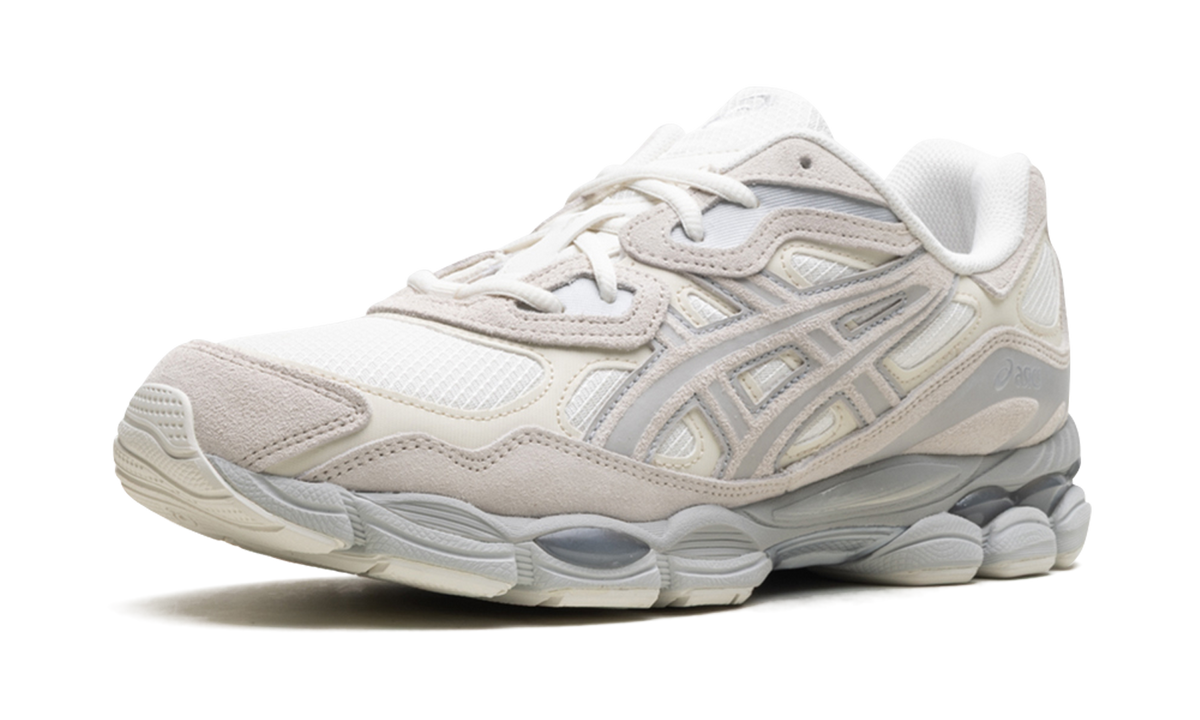 ASICS Gel-NYC Cream Grey (1203A739-100) – Seitenansicht außen | Rarus