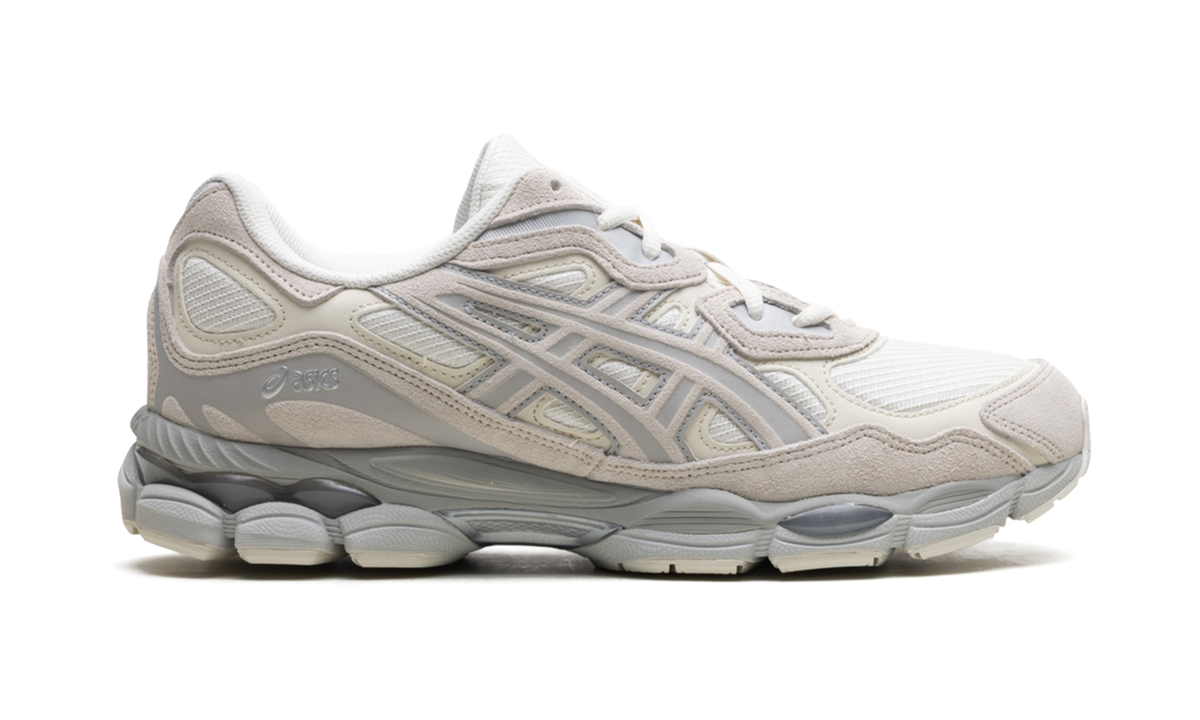 ASICS Gel-NYC Cream Grey (1203A739-100) – Seitenansicht außen | Rarus