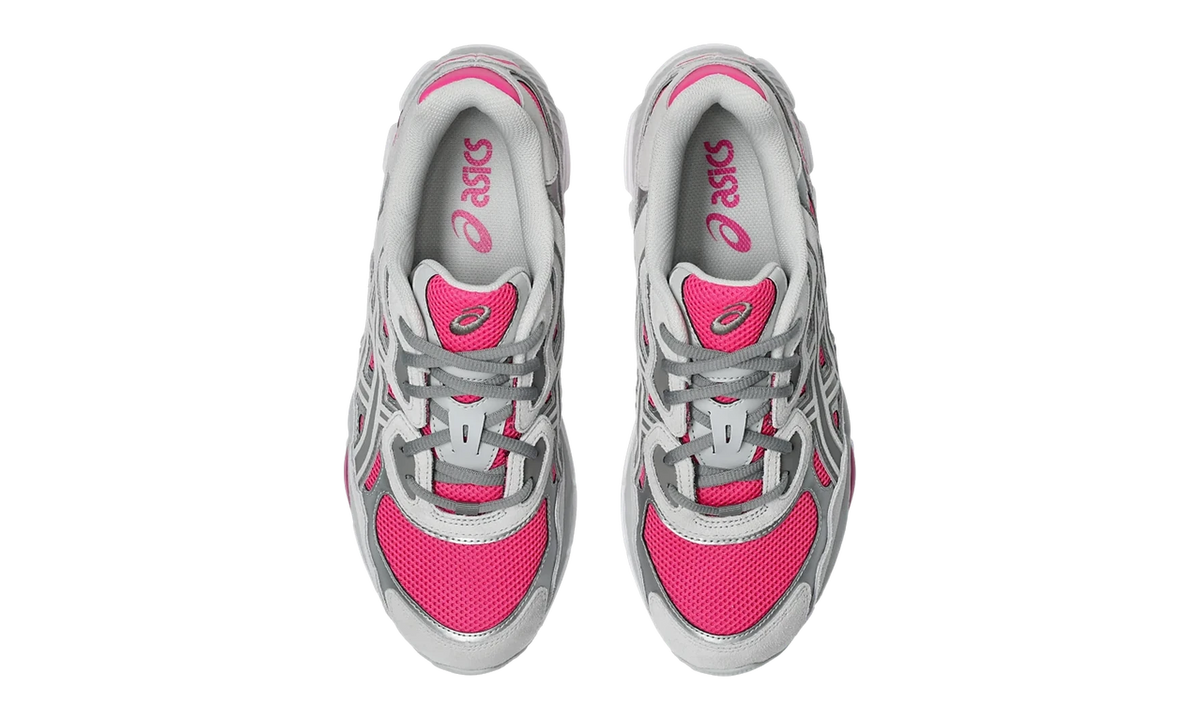 ASICS Gel-NYC Pink Glo Concrete (1203A383-701) – Draufsicht | Rarus
