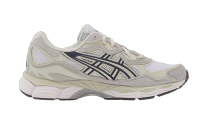 ASICS Gel-NYC White Midnight Navy Grey (1203A383-118) – Seitenansicht innen | Rarus