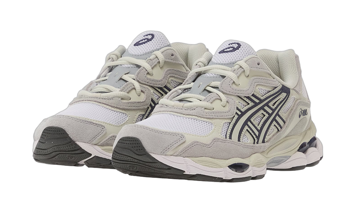 ASICS Gel-NYC White Midnight Navy Grey (1203A383-118) – Paar | Rarus