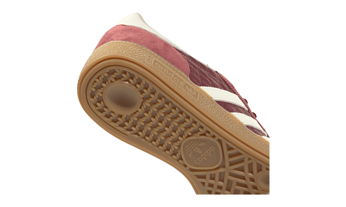 Adidas Handball Spezial Shadow Red Cream White (KI8686) – Detailansicht Sohle | Rarus