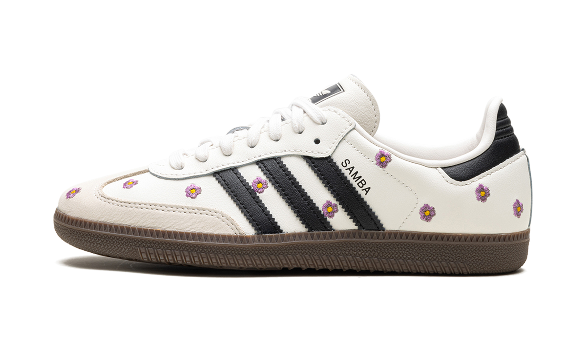 Adidas Samba Light Purple Floral (IF4398) – Seitenansicht außen | Rarus
