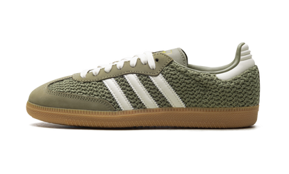 Adidas Samba OG Crochet Pack Orbit Green (JR9447) – Seitenansicht außen | Rarus