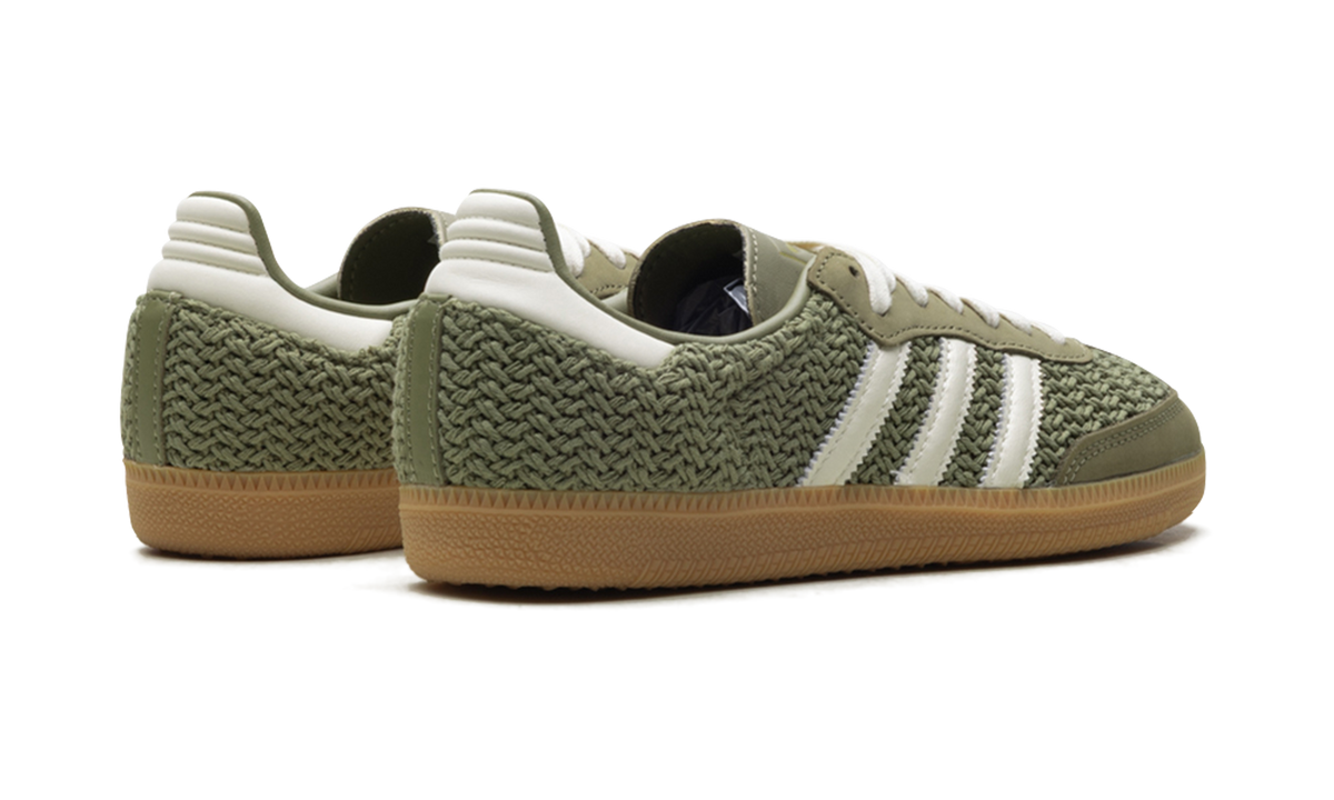 Adidas Samba OG Crochet Pack Orbit Green (JR9447) – Rückansicht | Rarus