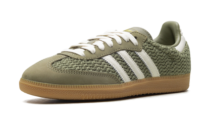 Adidas Samba OG Crochet Pack Orbit Green (JR9447) – Vorderansicht | Rarus