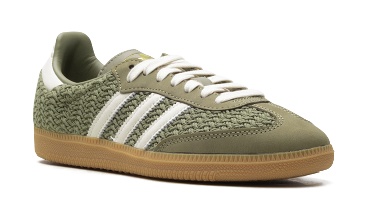 Adidas Samba OG Crochet Pack Orbit Green (JR9447) – Seitenansicht innen | Rarus
