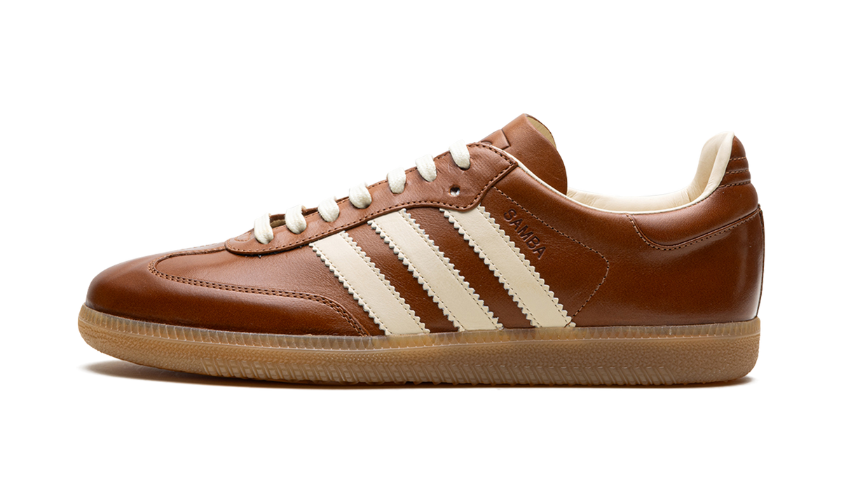 Adidas Samba OG Made in Italy Vachetta Tan (IE9121) – Seitenansicht außen | Rarus
